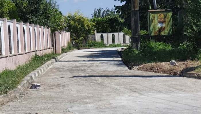 FOTO | Primăria Florești anunță finalizarea lucrărilor de betonare a drumurilor din satul Călinești