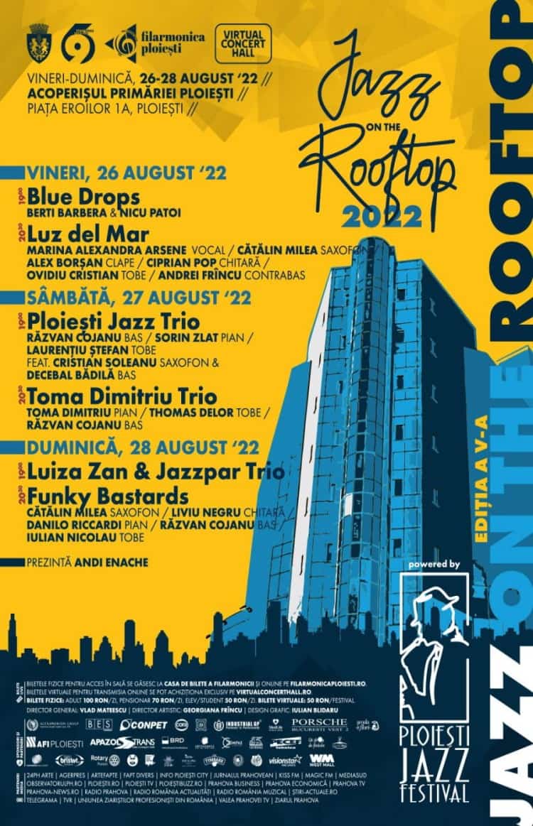 Jazz on the Rooftop 2022 Ploiesti