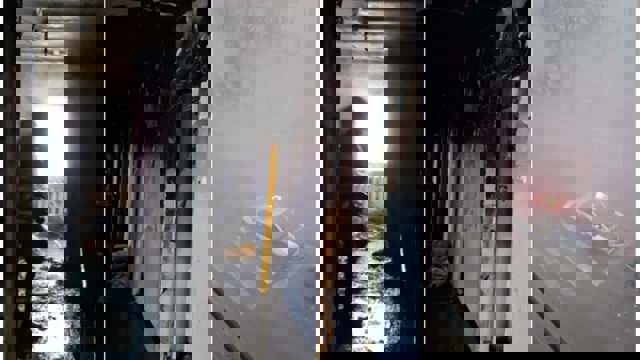 Explozie puternică urmată de incendiu într-un bloc din Focșani. Mai multe persoane au suferi arsuri