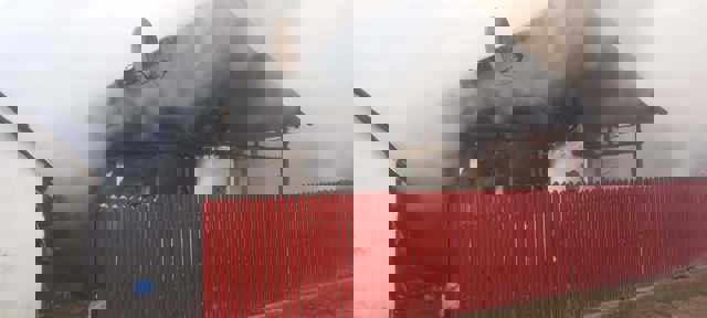 Două gospodării mistuite de flăcări în județul Buzău, miercuri dimineață