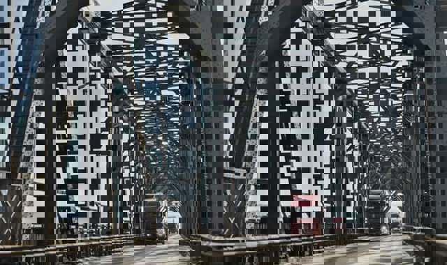 Restricții de circulație pe podul Giurgiu - Ruse, începând de luni, 10 iunie