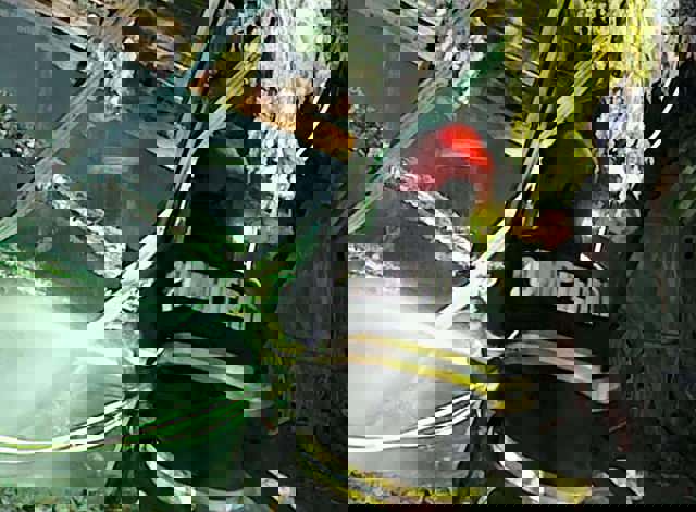 FOTO 📸 Incendiu devastator într-o gospodărie din localitatea Rădulești