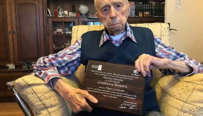 Un cunoscut fitopatolog, originar din Prahova, este al treilea cel mai în vârstă bărbat din lume. Dumitru Comânescu are 111 ani