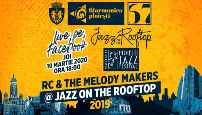 &quot;Jazz pe Acoperiş&quot;, transmis pe pagina de Facebook a Filarmonicii Ploieşti