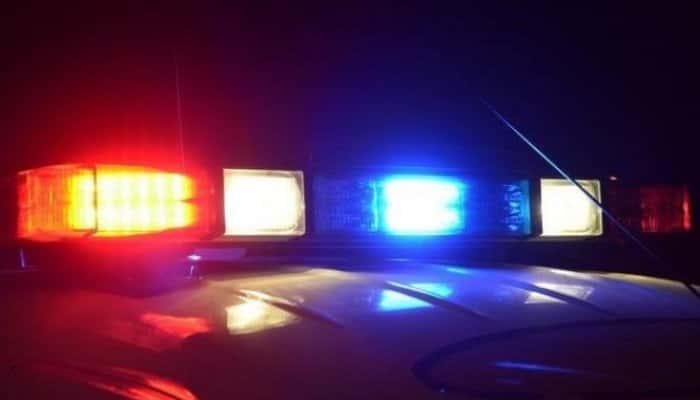 Mașină de Poliție, în misiune, lovită de un autoturism. Un polițist a fost rănit
