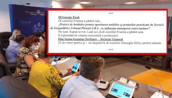 Scandal politic făcut de consilierii PNL Ploieşti, la un proiect pe care anul trecut îl aprobaseră fără discuţii