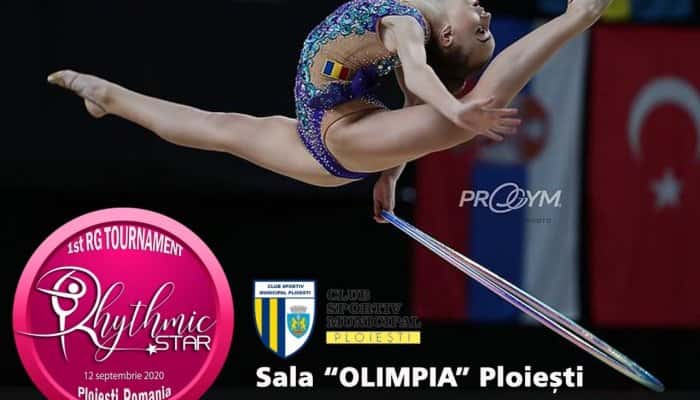 Gimnastică ritmică în Sala Olimpia. Prima ediţie a turneului internaţional „Rhythmic Star” 