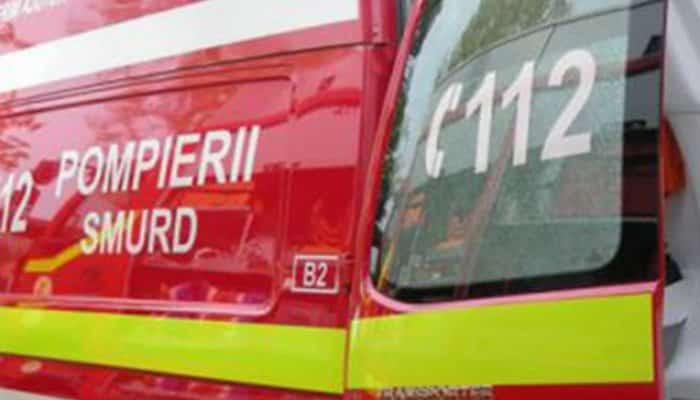 Accident cu descarcerare, la Ghighiu. Două persoane au ajuns la spital