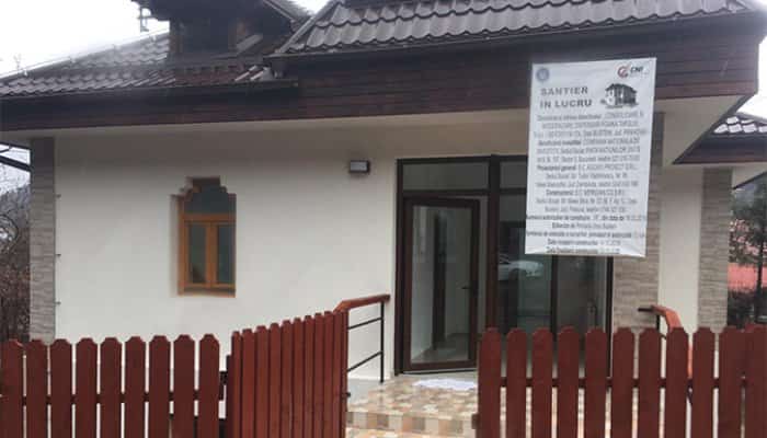Dispensarul din Bușteni, reabilitat complet prin CNI
