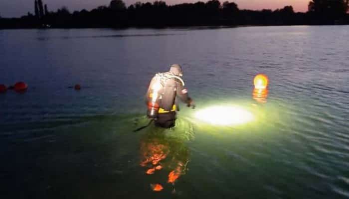 Un tânăr de 19 ani s-a înecat în lacul Ghioroc, trupul său fiind recuperat de scafandri
