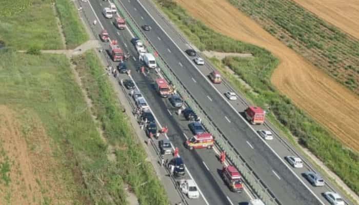 accident carambol autostrada soarelui ceata