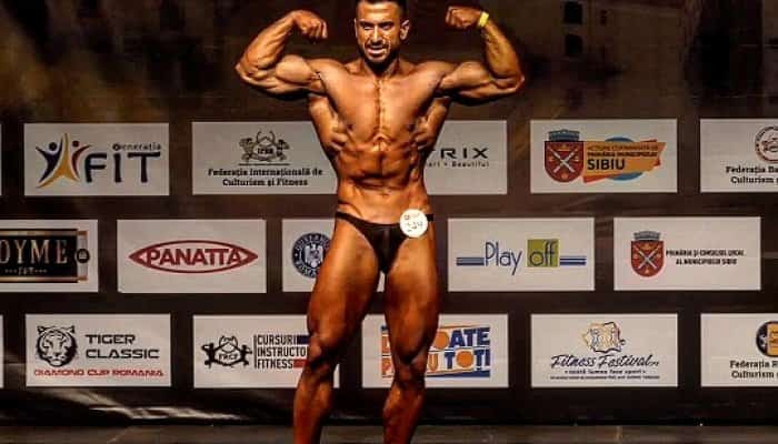 Contabilul cu mușchi. Răzvan Ochea a devenit vicecampion național la culturism 