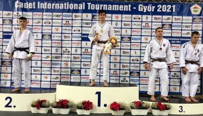 Aur pentru judoka Rareş Arsenie la Turneul Internaţional „U18” de la Gyor
