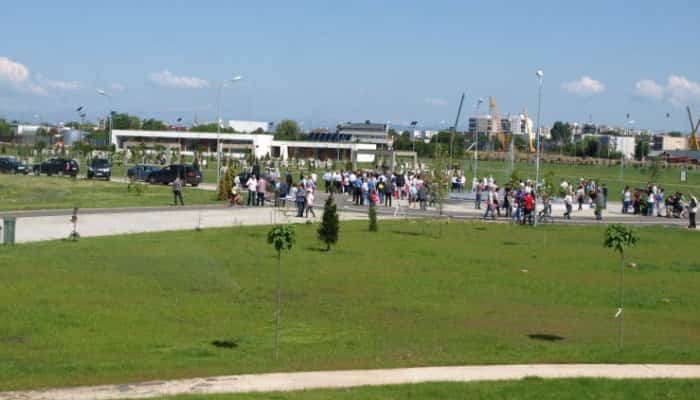 Bazin de inot propus la Parcul Municipal Vest din Ploiesti
