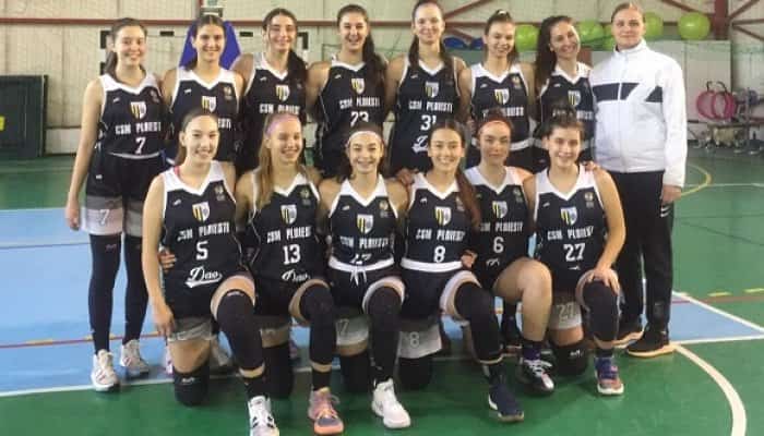 Victorii clare pentru echipa de baschet U16 a CSM Ploiești