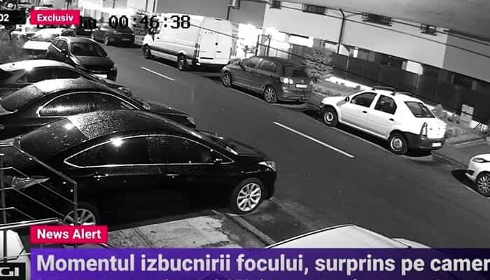 CONSTANȚA: Imagini care conduc la o nouă ipoteză! Doi copii se aflau în zona parcării, când a izbucnit incendiul
