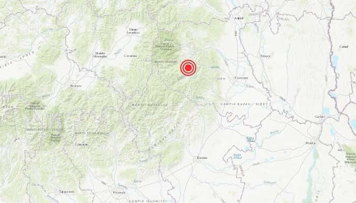 Cutremur de 4,2 grade pe scara Richter, în noaptea de duminică spre luni