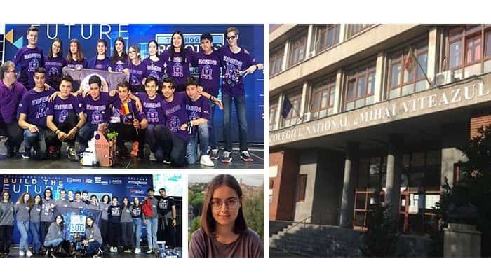 CNMV Ploiești, colegiul cu două echipe premiate la Olimpiada Națională de Robotică. Oana Datcu merge la Mondialele din SUA (FOTO)