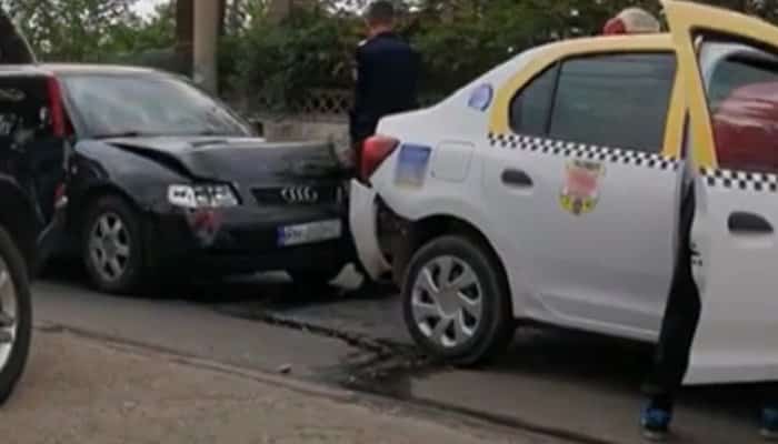 accident taxi ploiesti depoului