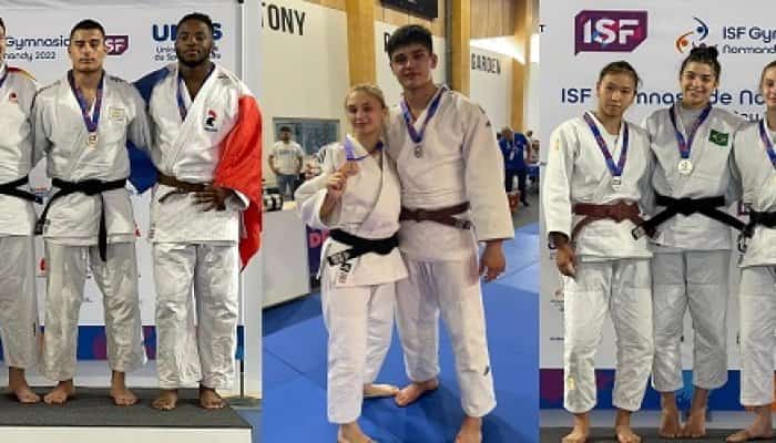 Argint și bronz pentru judoka de la CSM Ploiești la Gimnaziada din Franța
