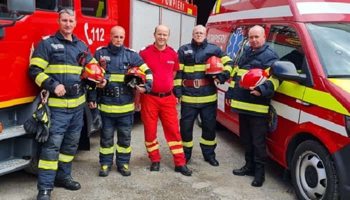 pompieri isu accident