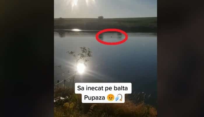moartea unui pescar filmata