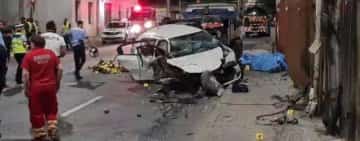 Şoferiţa care a ucis 4 muncitori avea 148 km/h la intrarea în curbă