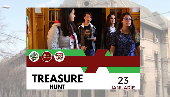 “Treasure Hunt”. Elevii de la “Caragiale” îi așteaptă pe viitorii lor colegi să descopere liceul în care vor învăța din toamnă