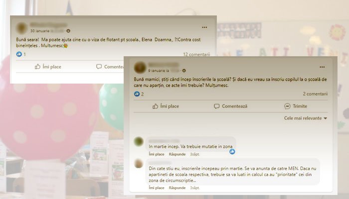 înscriere pregătitoare