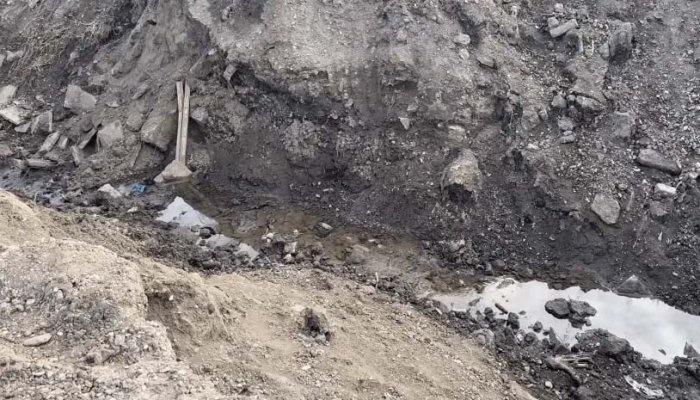 Un pod din tuburi din beton a fost furat într-o noapte