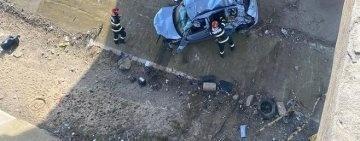 FOTO 📸 Accident cumplit provocat de un șofer de 73 de ani. Victimele au fost transportate la spitale din București