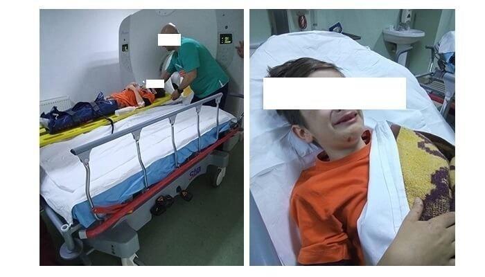 copil accident cameliei