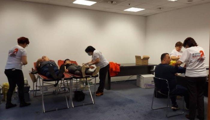 Campanie de donare de sânge la Primăria Ploieşti