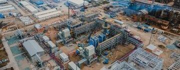 FIEKR anunță un progres de peste 80% în construcția centralei pe cogenerare de pe platforma Petromidia