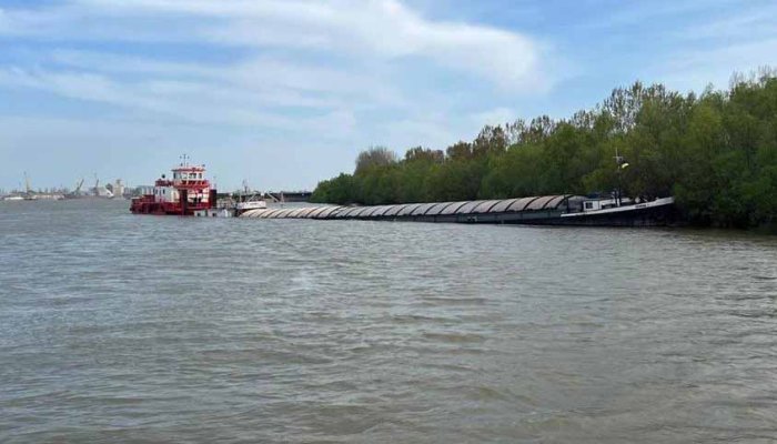 Incident naval în zona Portului Reni din Ucraina | O navă românească transportând sulfat de amoniu a fost lovită de o alta care transporta animale vii