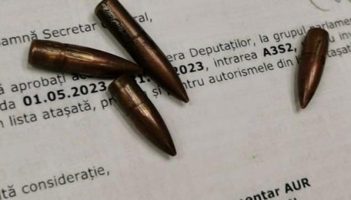 O membră a conducerii AUR a încercat să intre în Parlament având patru gloanțe în geantă