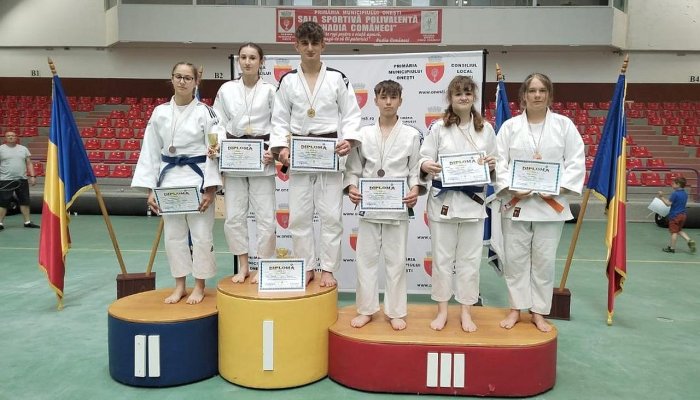 6 medalii pentru judoka de la CSM-CFR-CSȘ Ploiești la CN U18