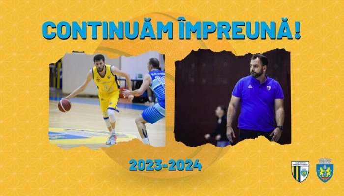 Continuitate sub panou. Mihai Popa şi Bogdan Popa rămân la CSM Petrolul Ploieşti