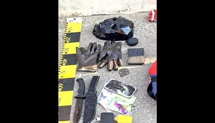 FOTO | Crima din Grădina Botanică. Vezi ce avea în rucsac criminalul