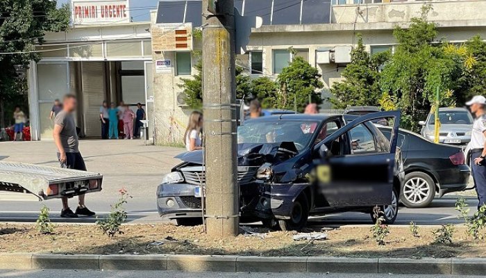 accident șofer beat