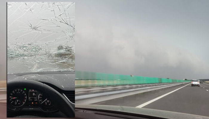 furtună cod roșu A2 București - Constanța