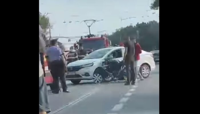 accident motocicletă soseaua vestului