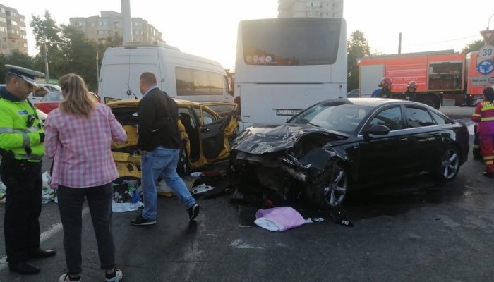 accident șapte răniți