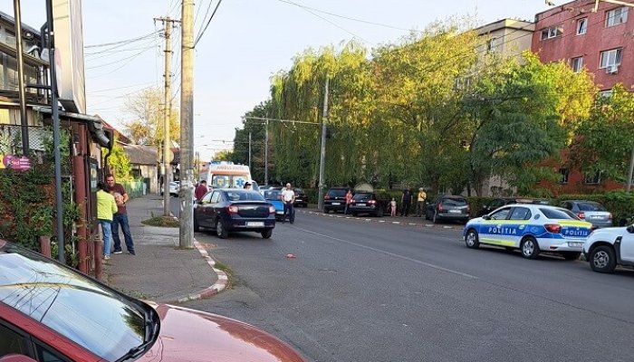 accident pieton malu rosu ploiesti
