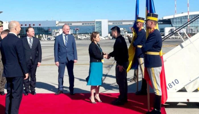 Volodimir Zelenski România