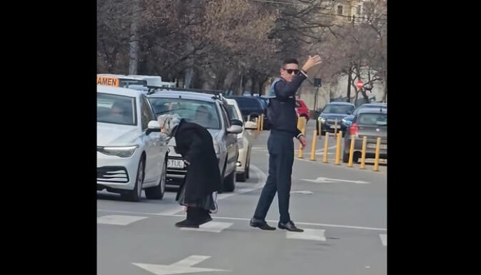 polițist examen auto