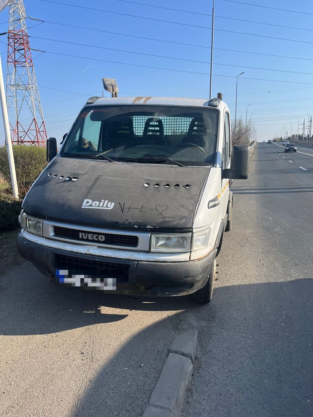 amendat pentru ca a abandonat deșeuri