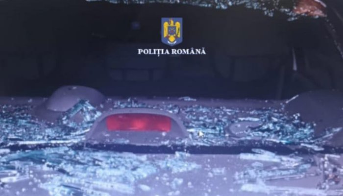 mașini vandalizate