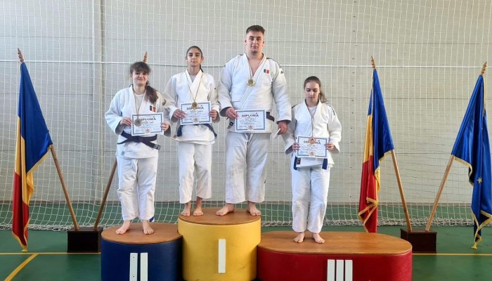 4 medalii pentru judoka de la CSM-CFR-CSȘ Ploiești la CNȘ