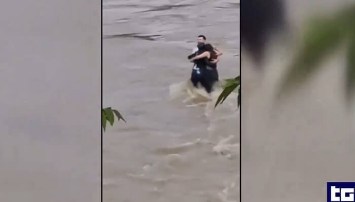 tineri luati de viitura italia